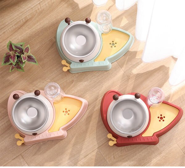Lynpet 3 in 1 Automatic Non-Slip Healthy Slow Feeder Dog Bowl Cat Food Bowls Pet Water Dispenser - Image 6